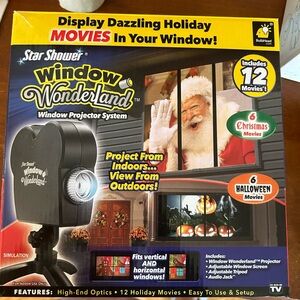 2 in 1 Halloween and Christmas projector light indoor outdoor